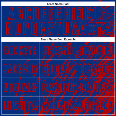 Custom Royal Red Splash Sublimation Soccer Uniform Jersey