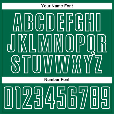 Custom Kelly Green White Splash Sublimation Soccer Uniform Jersey