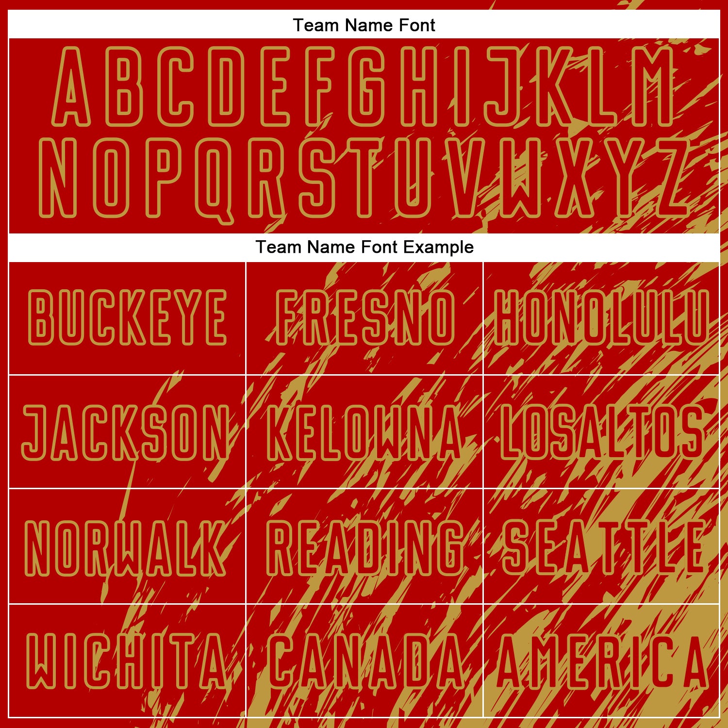 Custom Red Old Gold Splash Sublimation Soccer Uniform Jersey