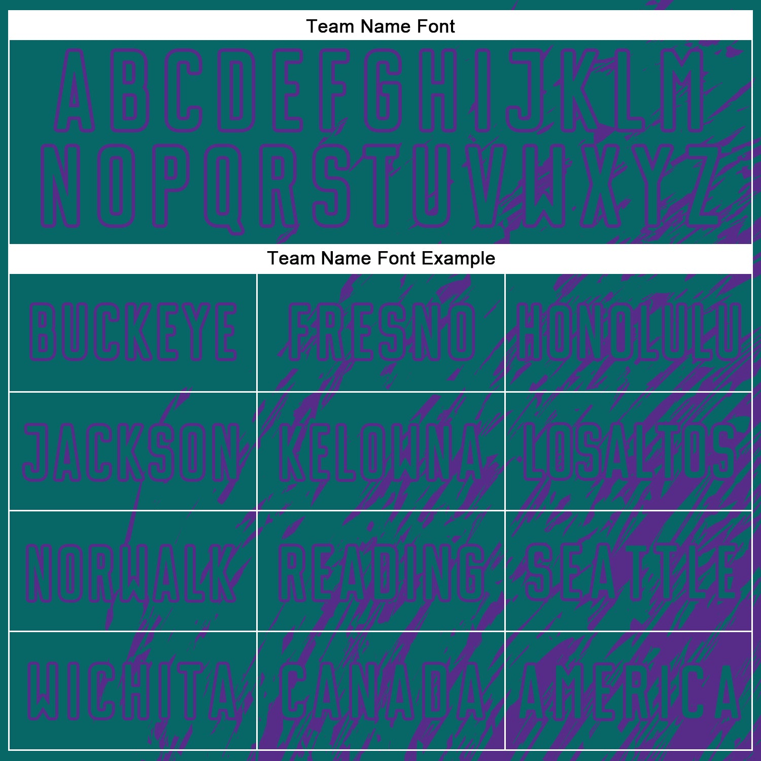 Custom Teal Purple Splash Sublimation Soccer Uniform Jersey