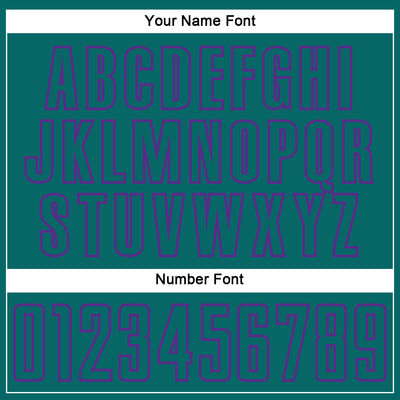 Custom Teal Purple Splash Sublimation Soccer Uniform Jersey