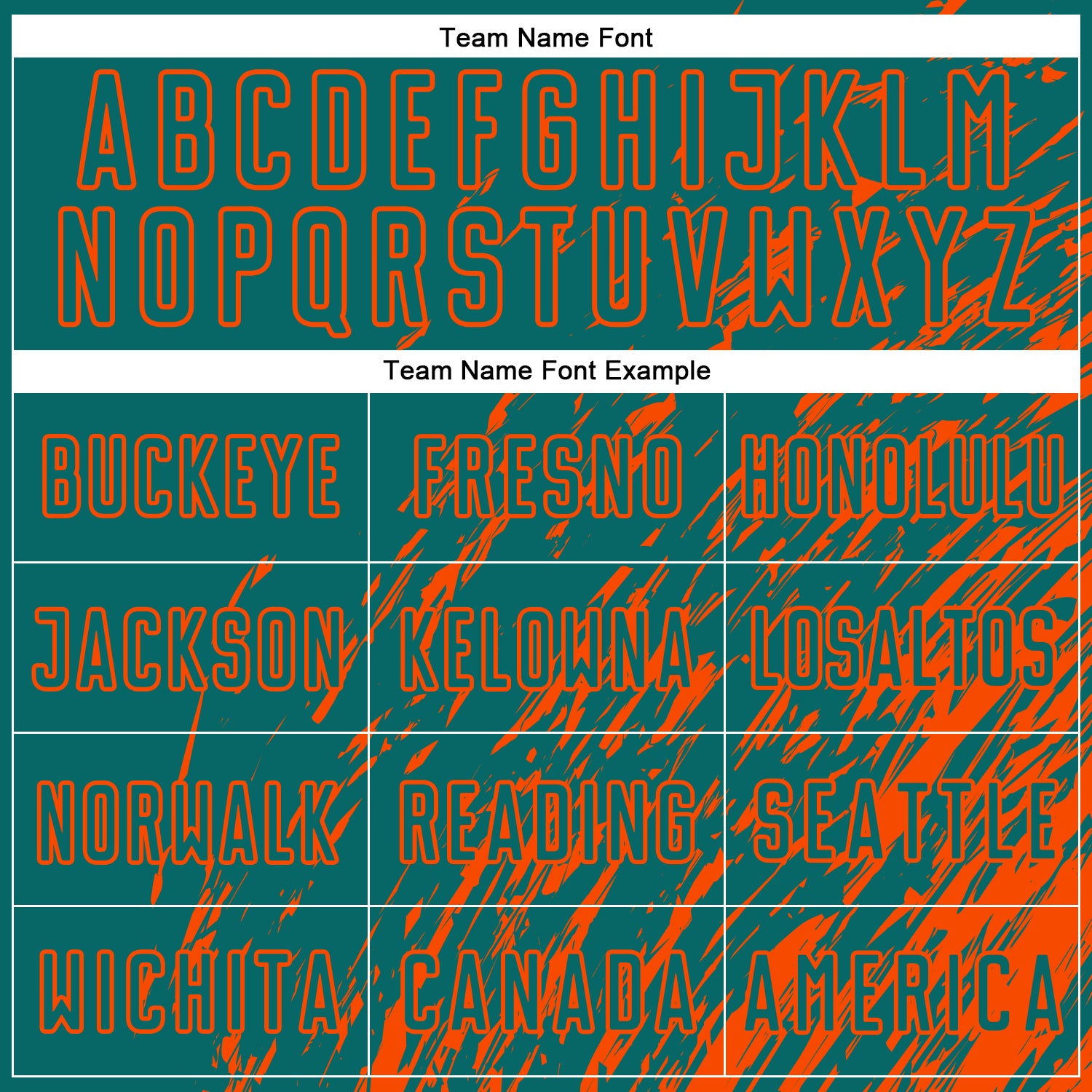 Custom Teal Orange Splash Sublimation Soccer Uniform Jersey