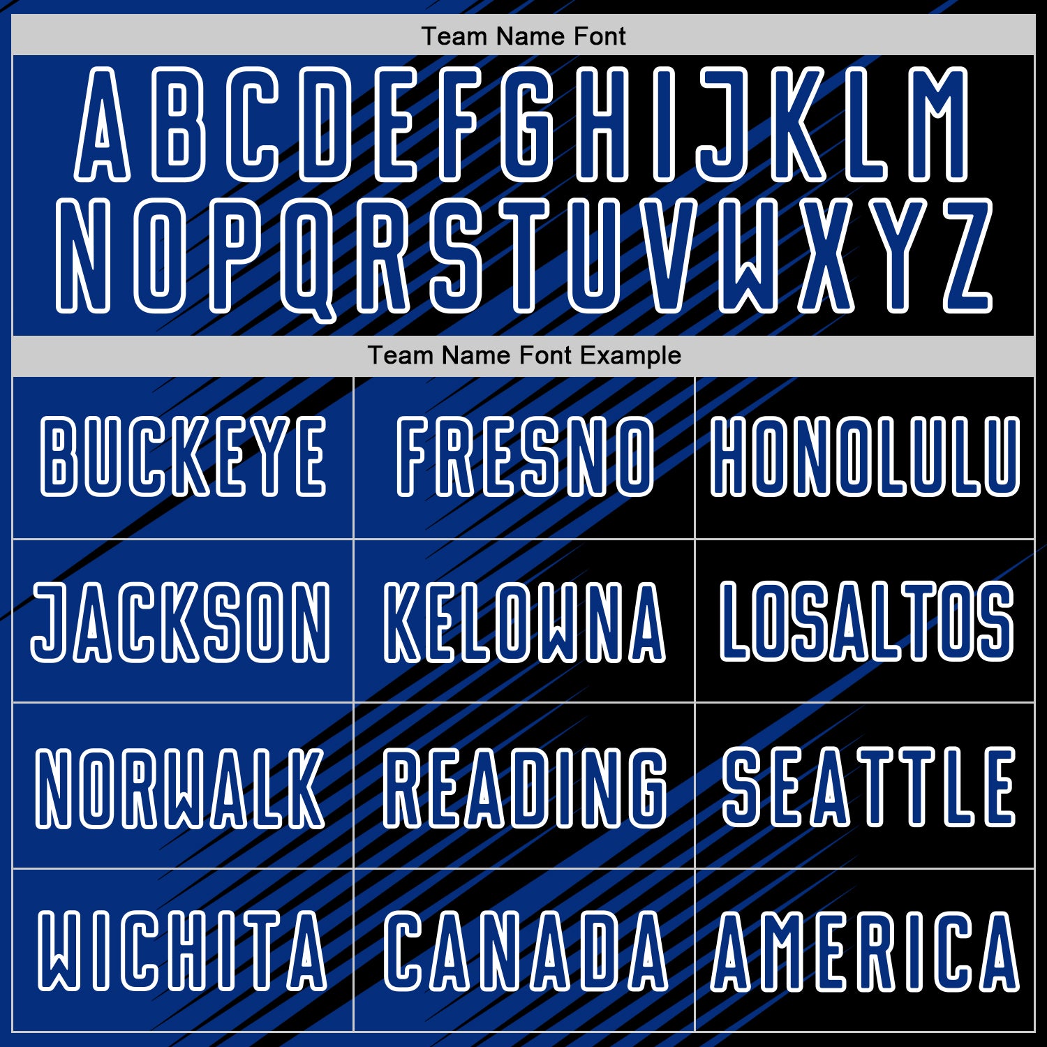 Custom Black Royal-White Line Sublimation Soccer Uniform Jersey