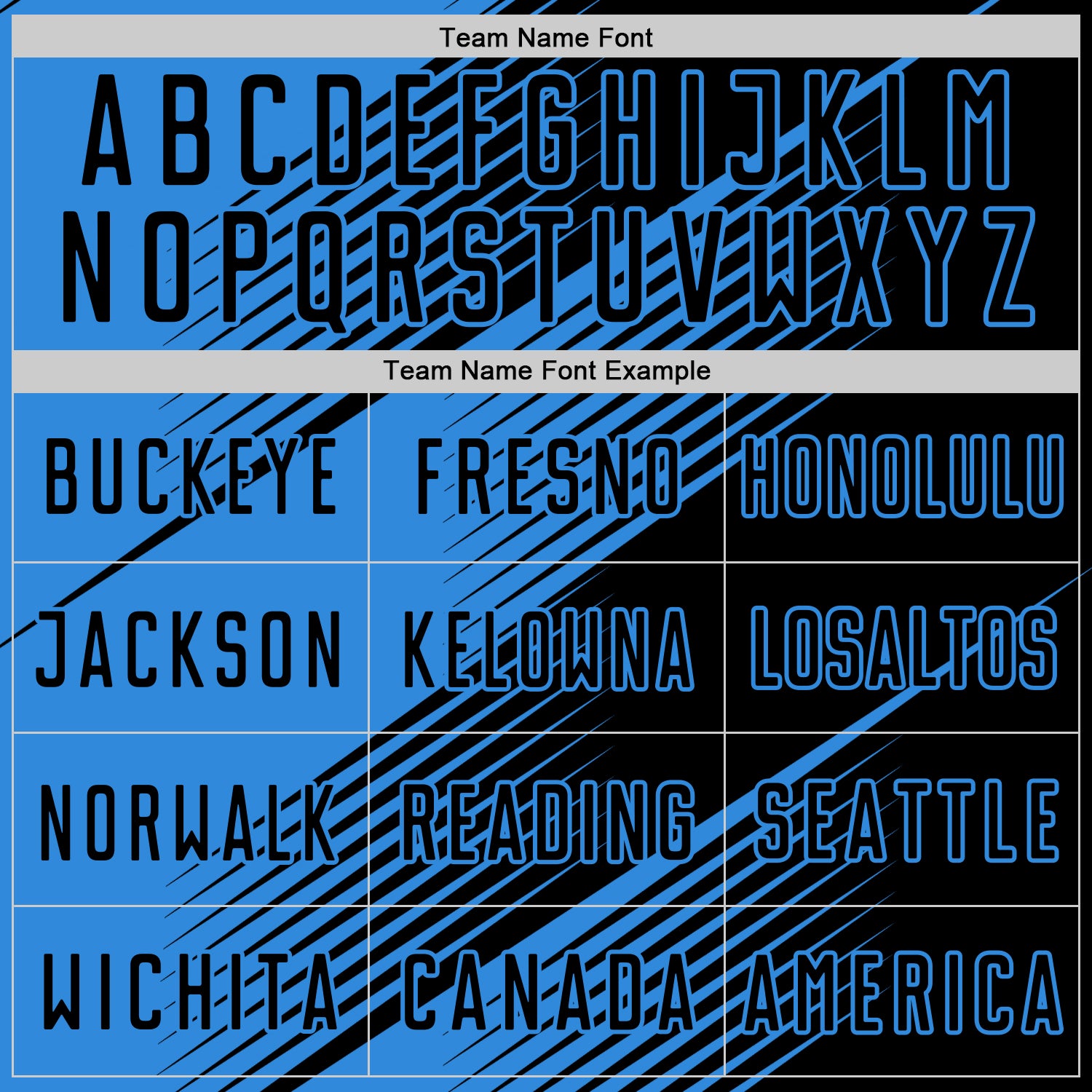 Custom Black Powder Blue Line Sublimation Soccer Uniform Jersey