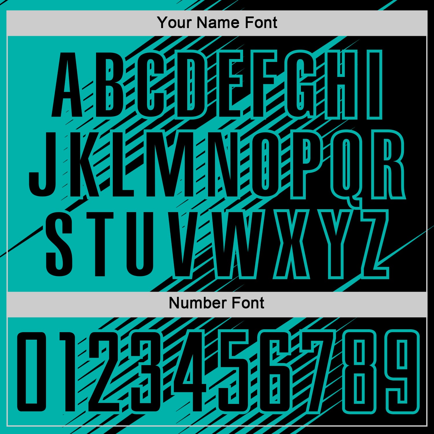 Custom Black Aqua Line Sublimation Soccer Uniform Jersey