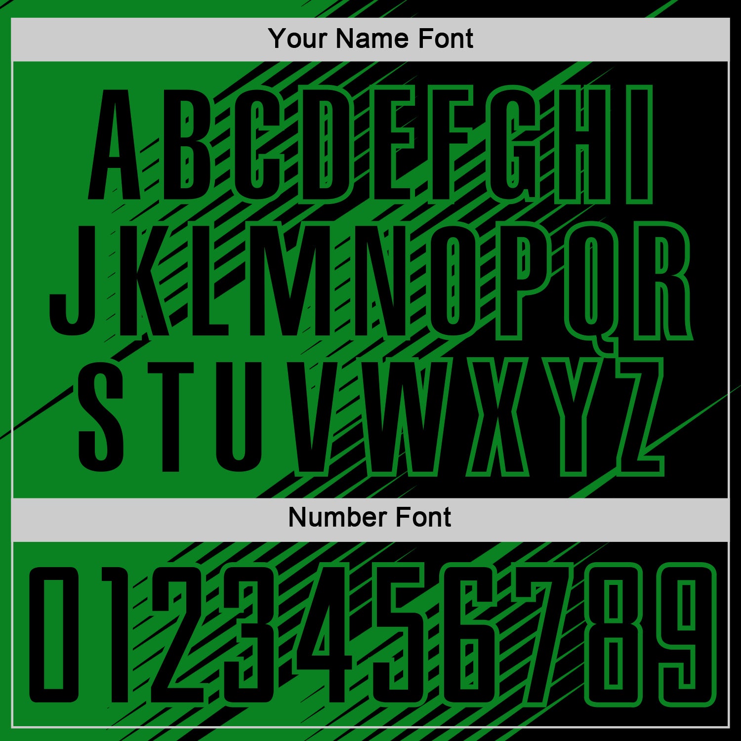 Custom Black Grass Green Line Sublimation Soccer Uniform Jersey