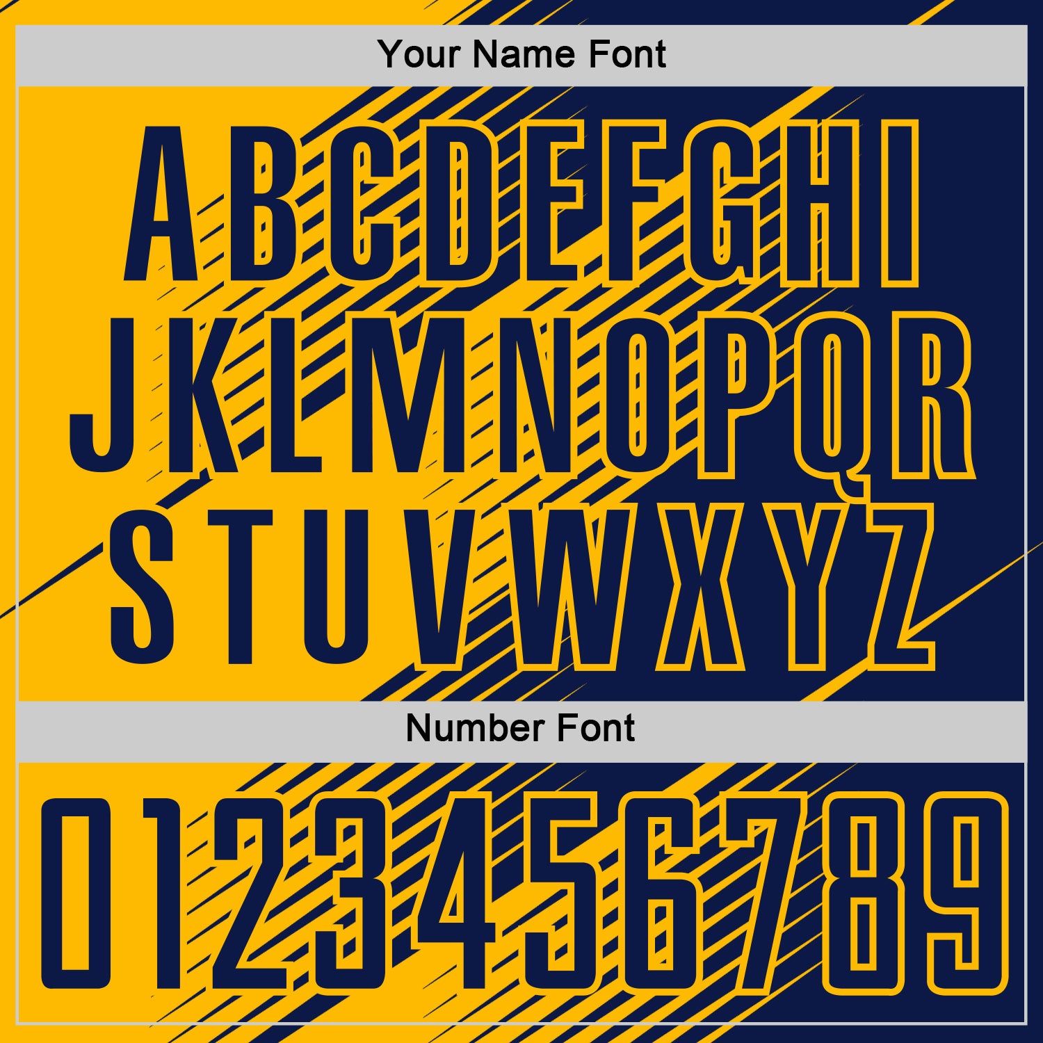 Custom Navy Gold Line Sublimation Soccer Uniform Jersey