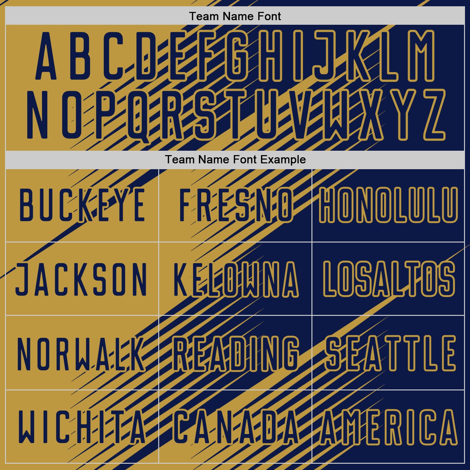 Custom Navy Old Gold Line Sublimation Soccer Uniform Jersey