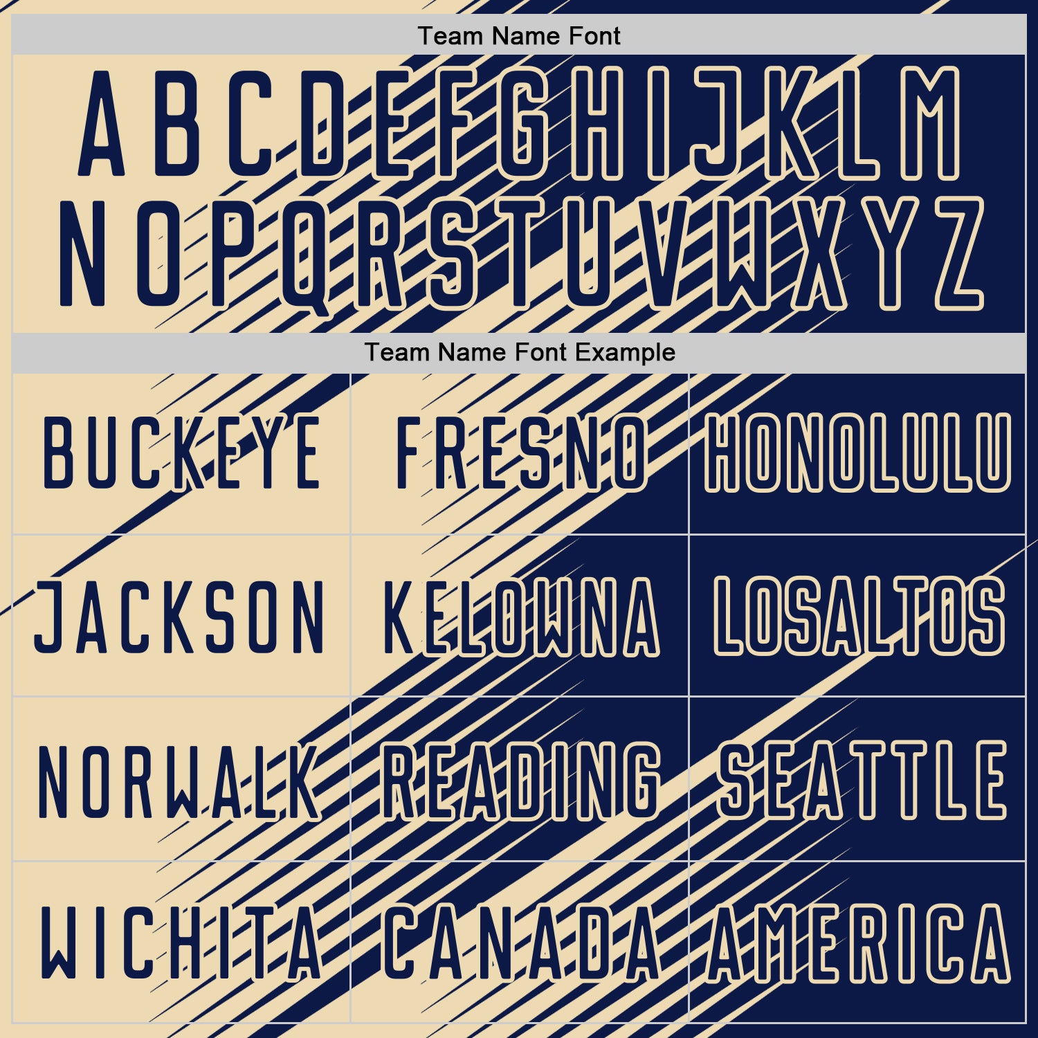 Custom Navy Cream Line Sublimation Soccer Uniform Jersey