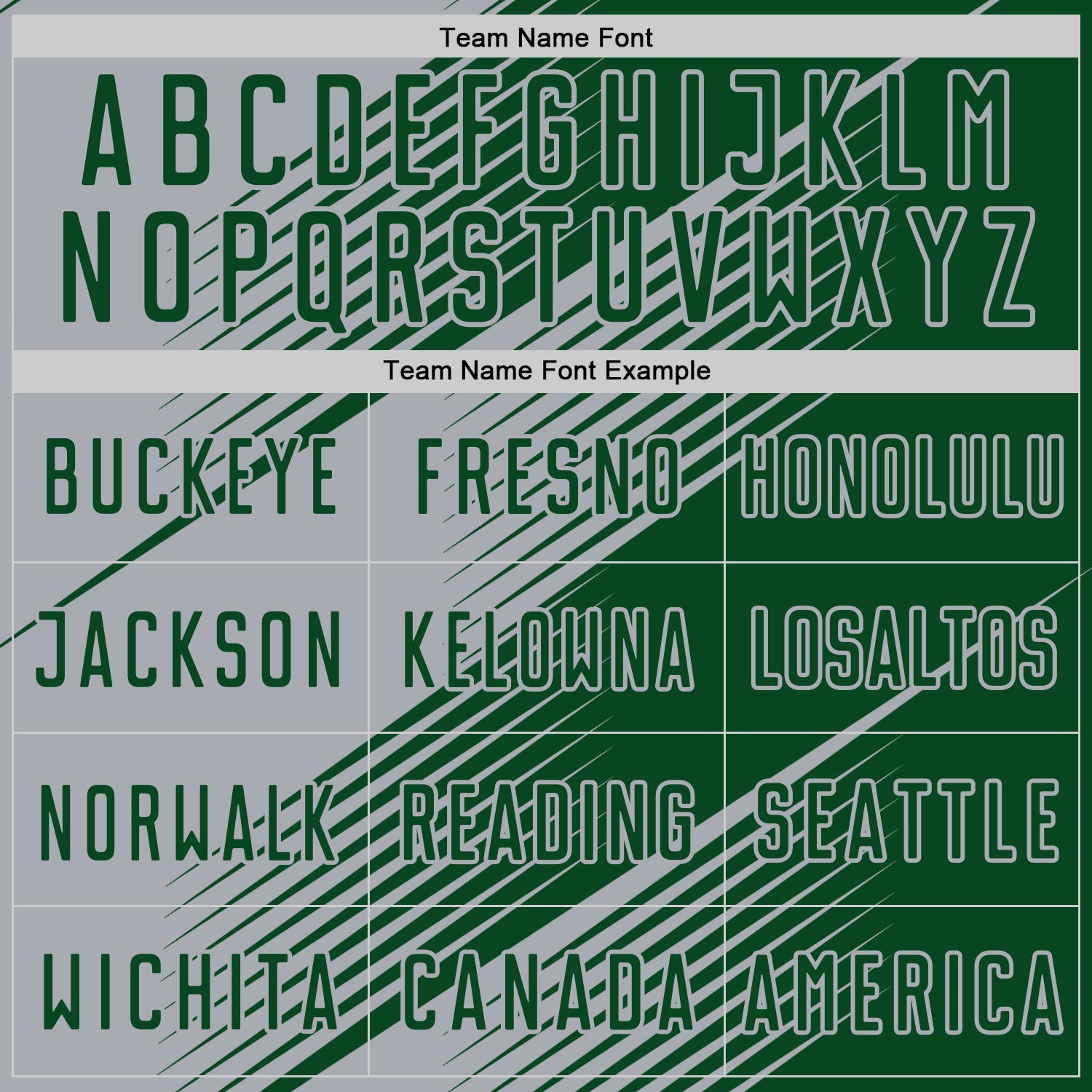 Custom Green Gray Line Sublimation Soccer Uniform Jersey