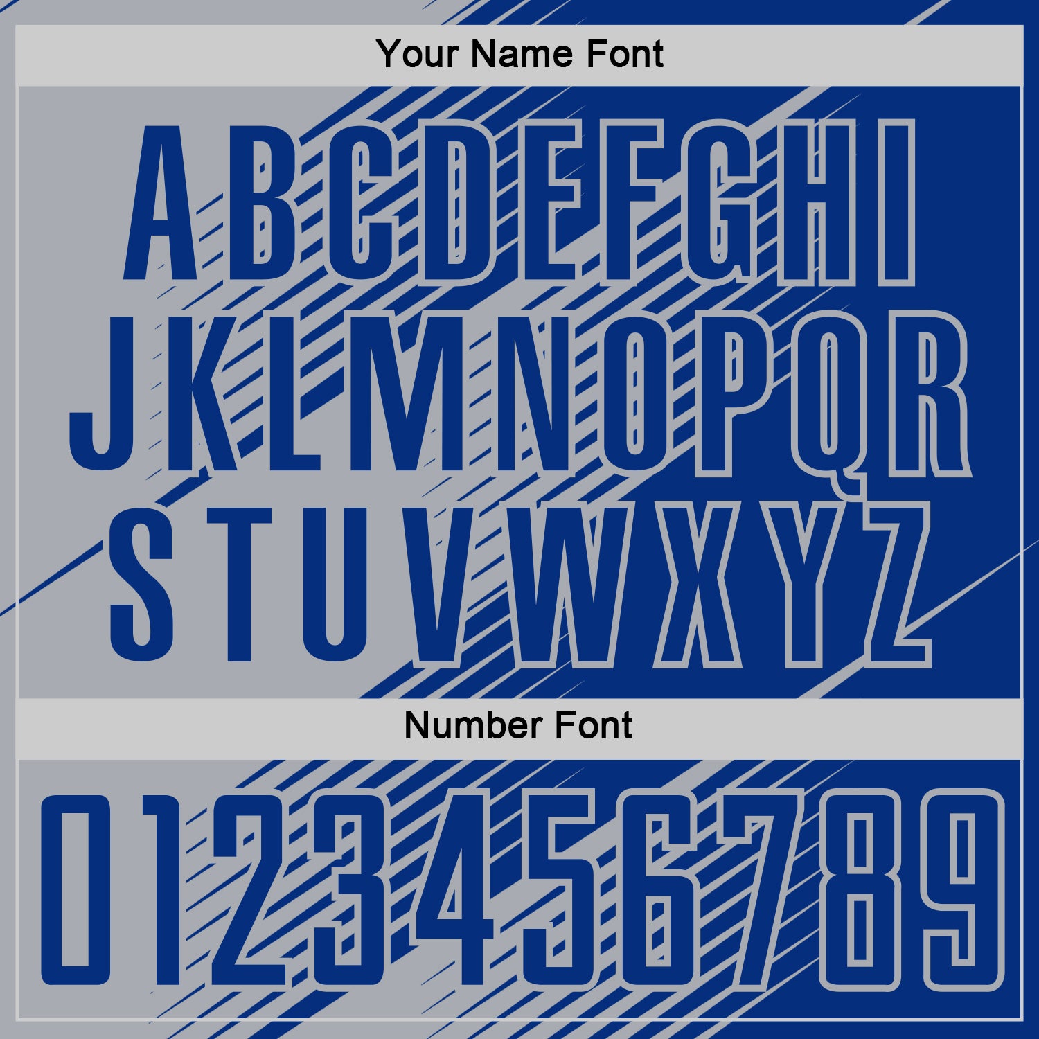 Custom Royal Gray Line Sublimation Soccer Uniform Jersey