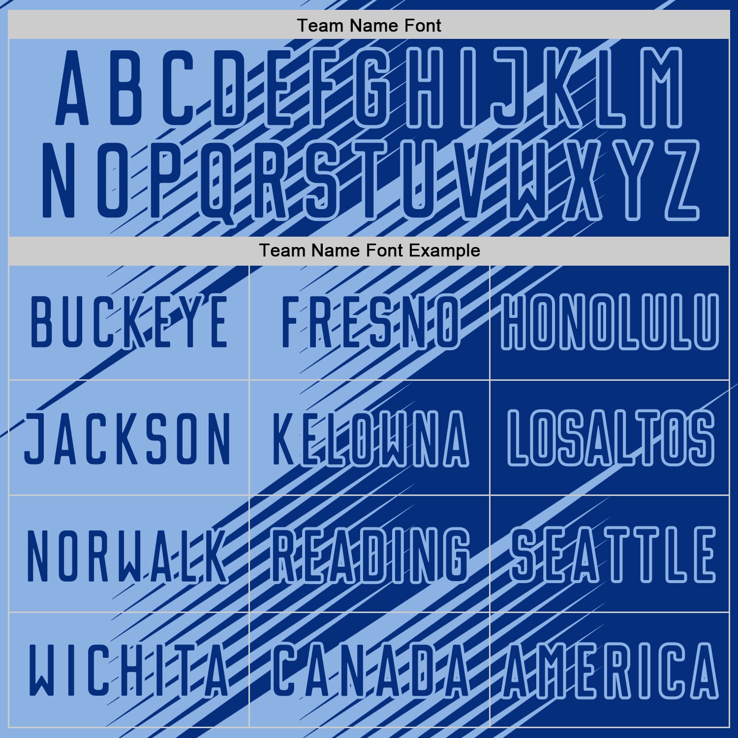 Custom Royal Light Blue Line Sublimation Soccer Uniform Jersey