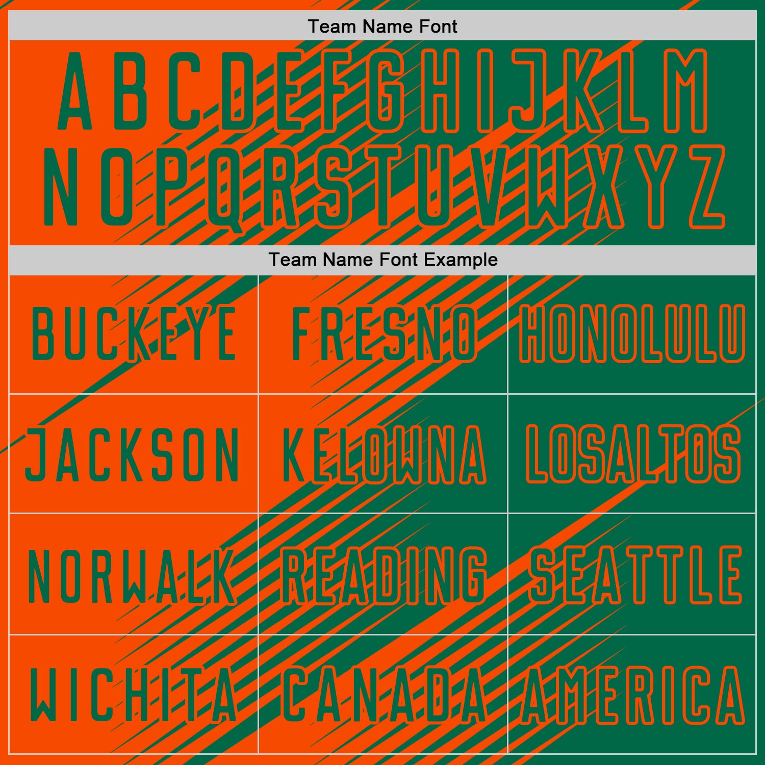 Custom Kelly Green Orange Line Sublimation Soccer Uniform Jersey