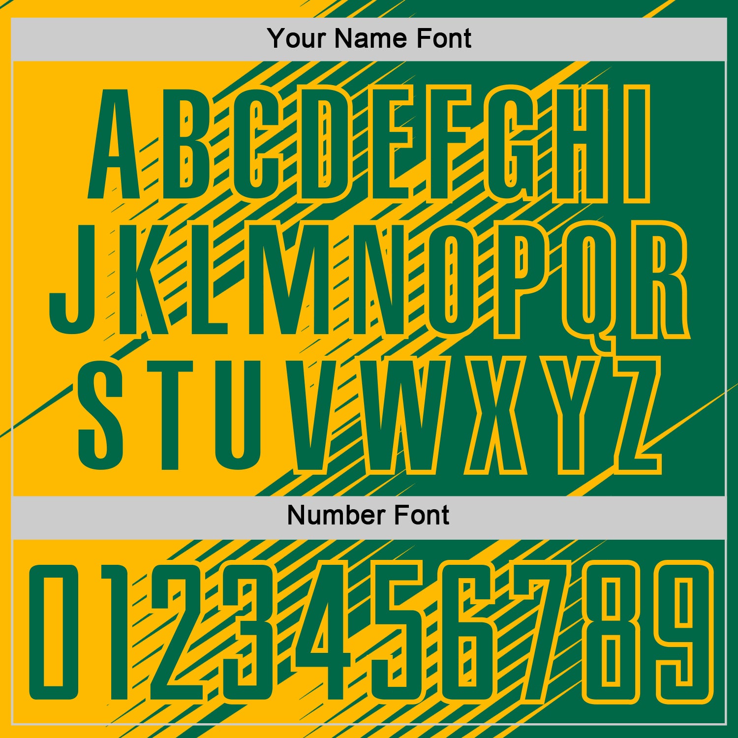 Custom Kelly Green Gold Line Sublimation Soccer Uniform Jersey