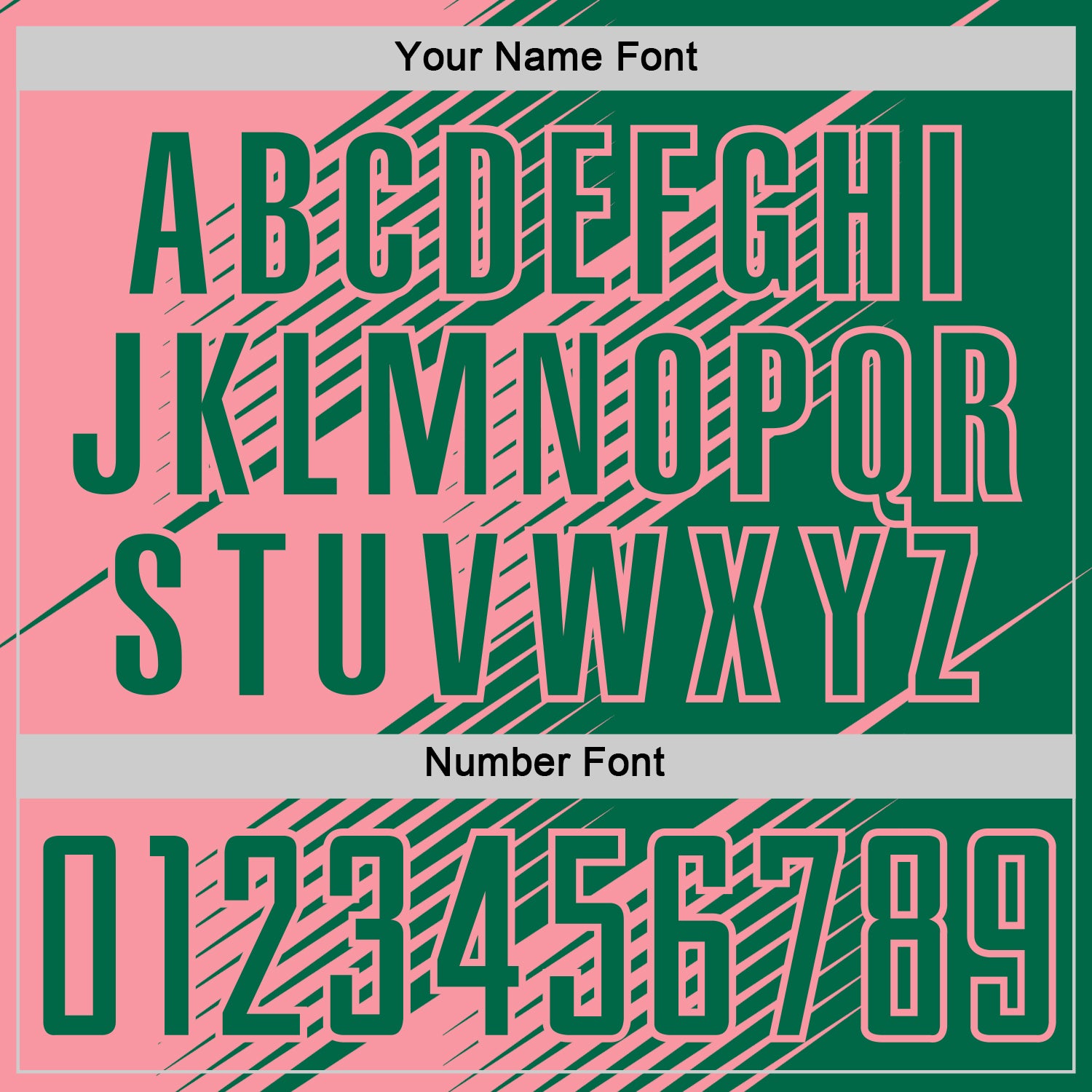 Custom Kelly Green Medium Pink Line Sublimation Soccer Uniform Jersey