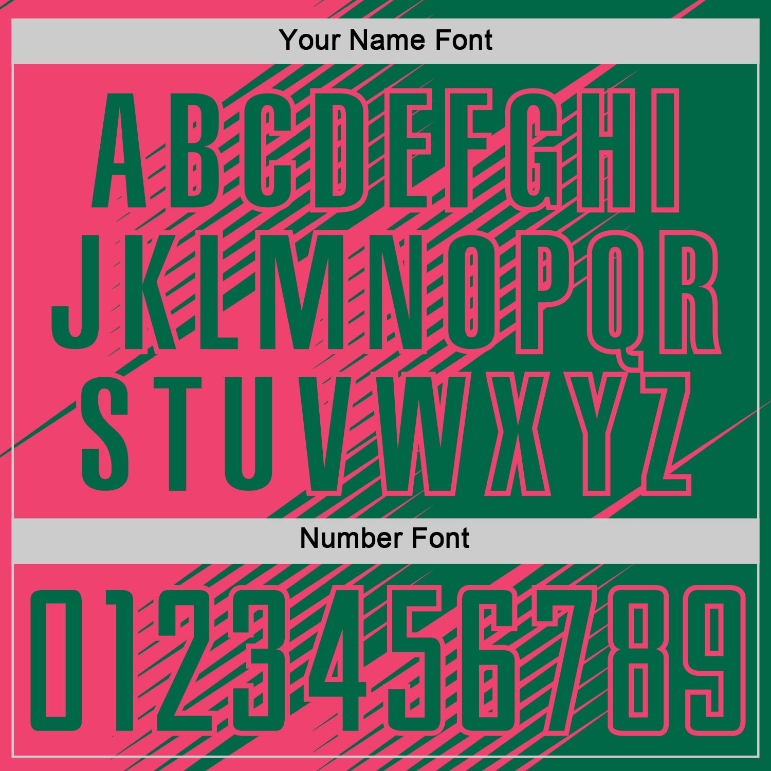 Custom Kelly Green Neon Pink Line Sublimation Soccer Uniform Jersey