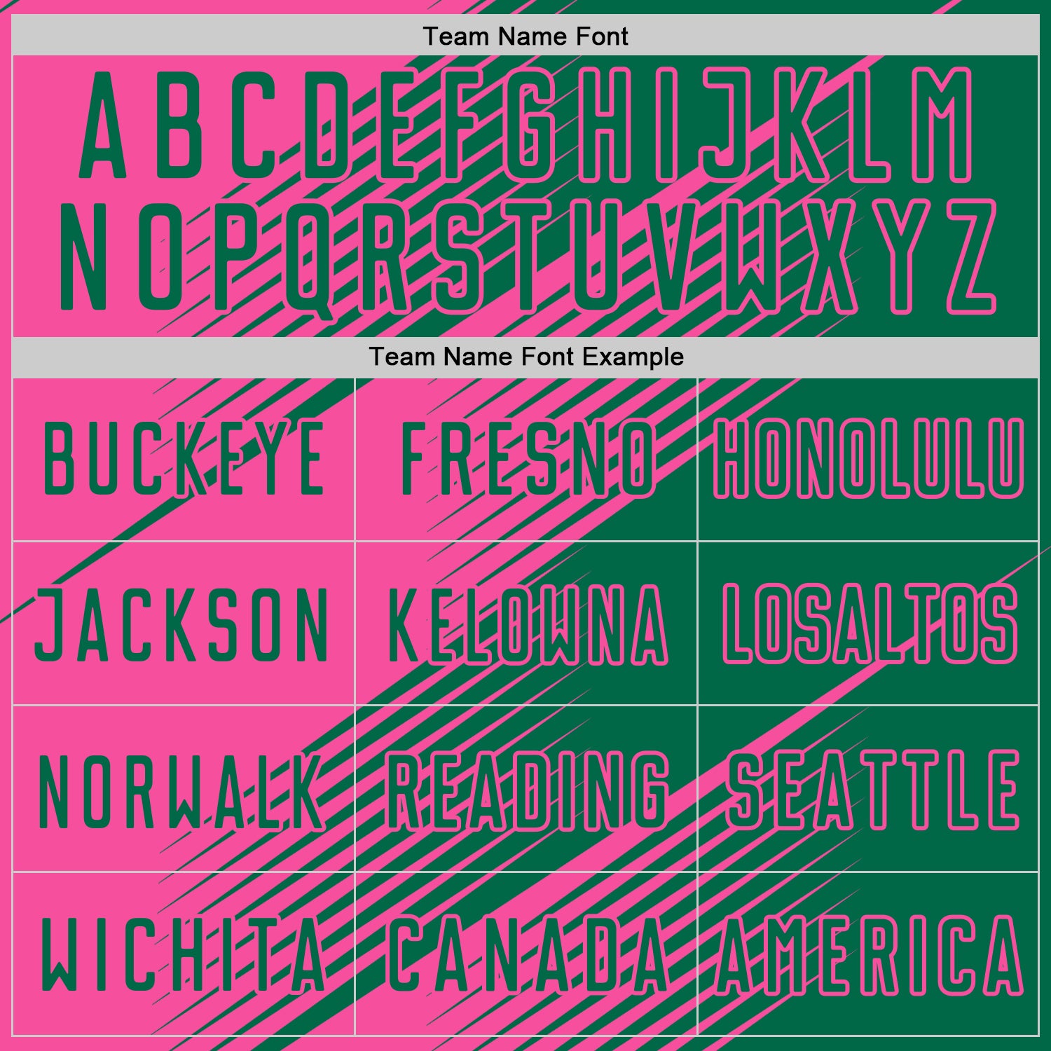 Custom Kelly Green Pink Line Sublimation Soccer Uniform Jersey