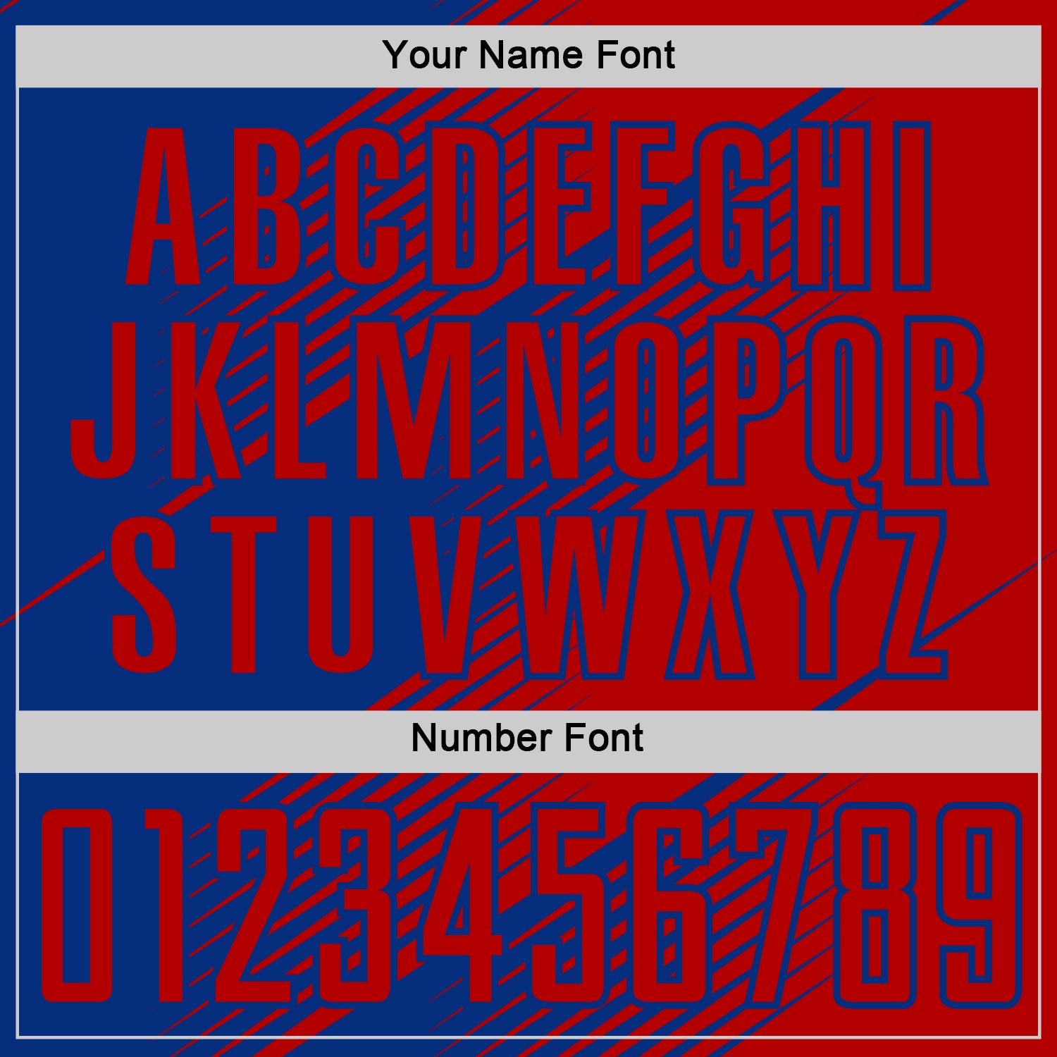 Custom Red Royal Line Sublimation Soccer Uniform Jersey