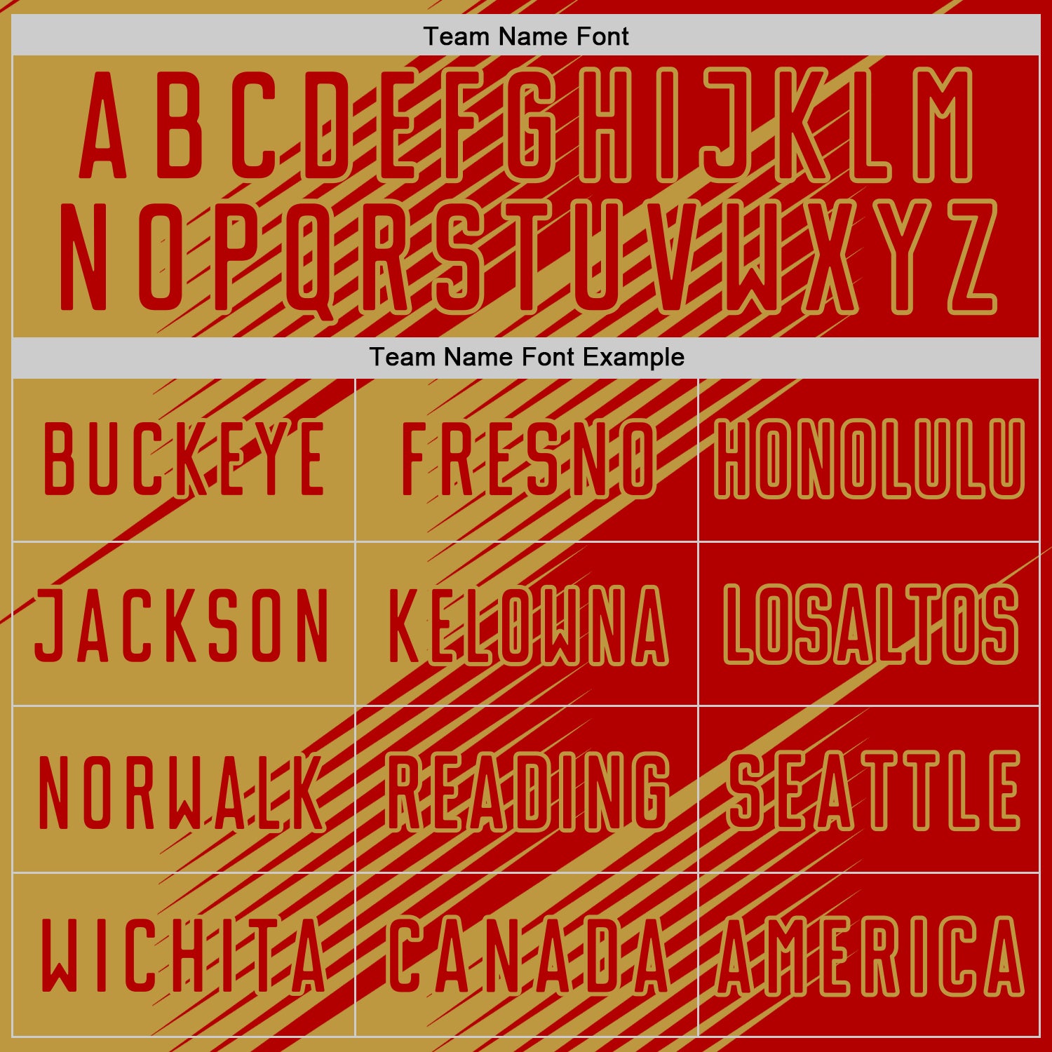 Custom Red Old Gold Line Sublimation Soccer Uniform Jersey