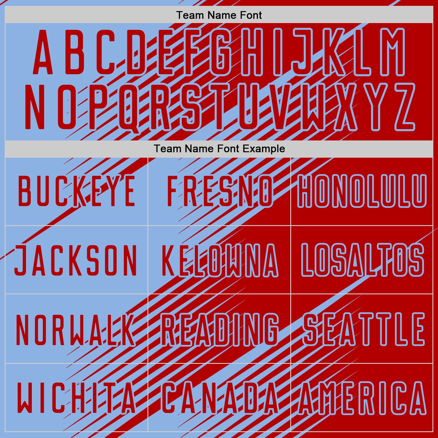 Custom Red Light Blue Line Sublimation Soccer Uniform Jersey