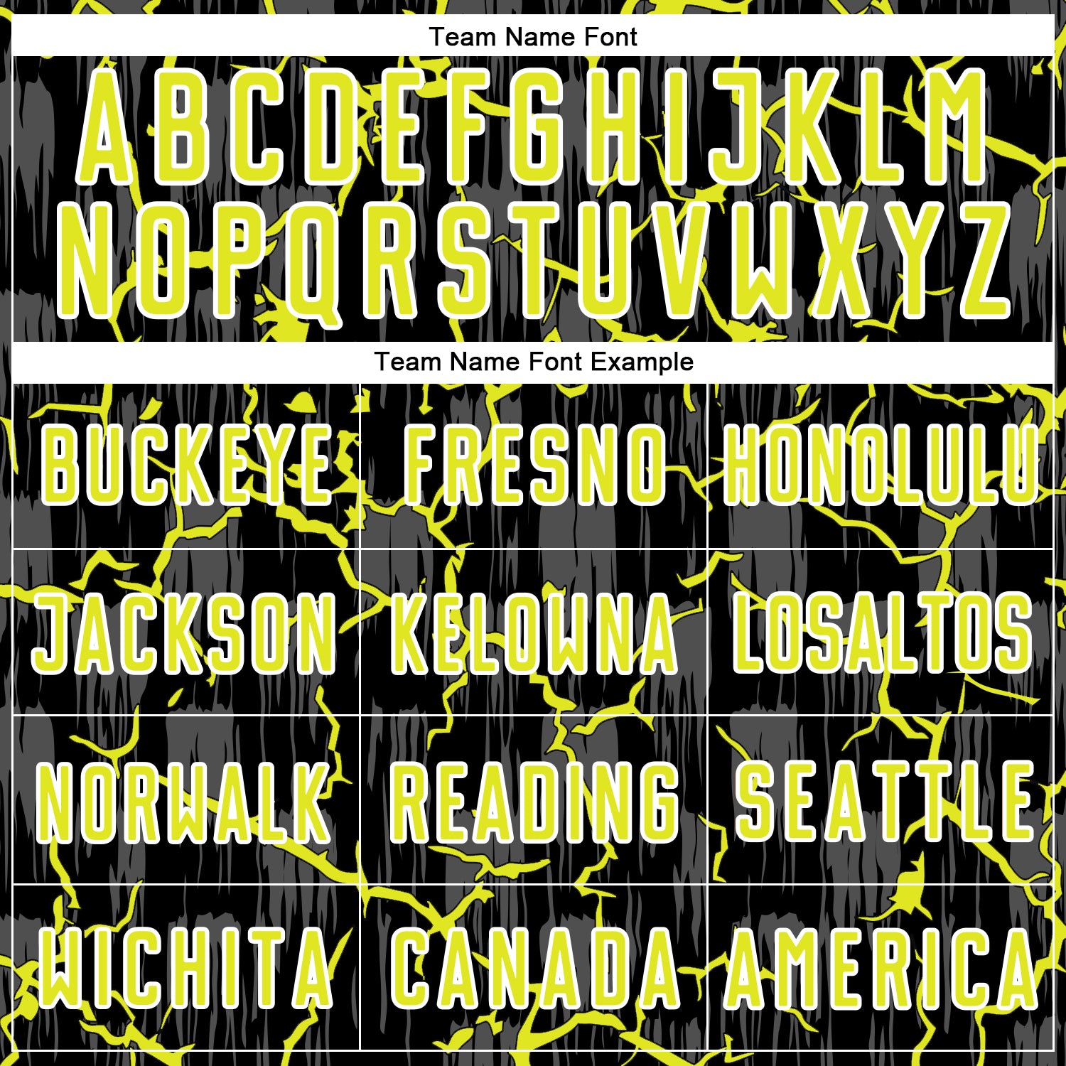 Custom Black Neon Yellow-White Lightning Sublimation Soccer Uniform Jersey