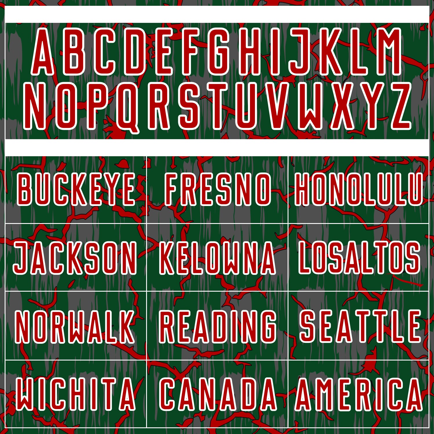 Custom Green Red-White Lightning Sublimation Soccer Uniform Jersey