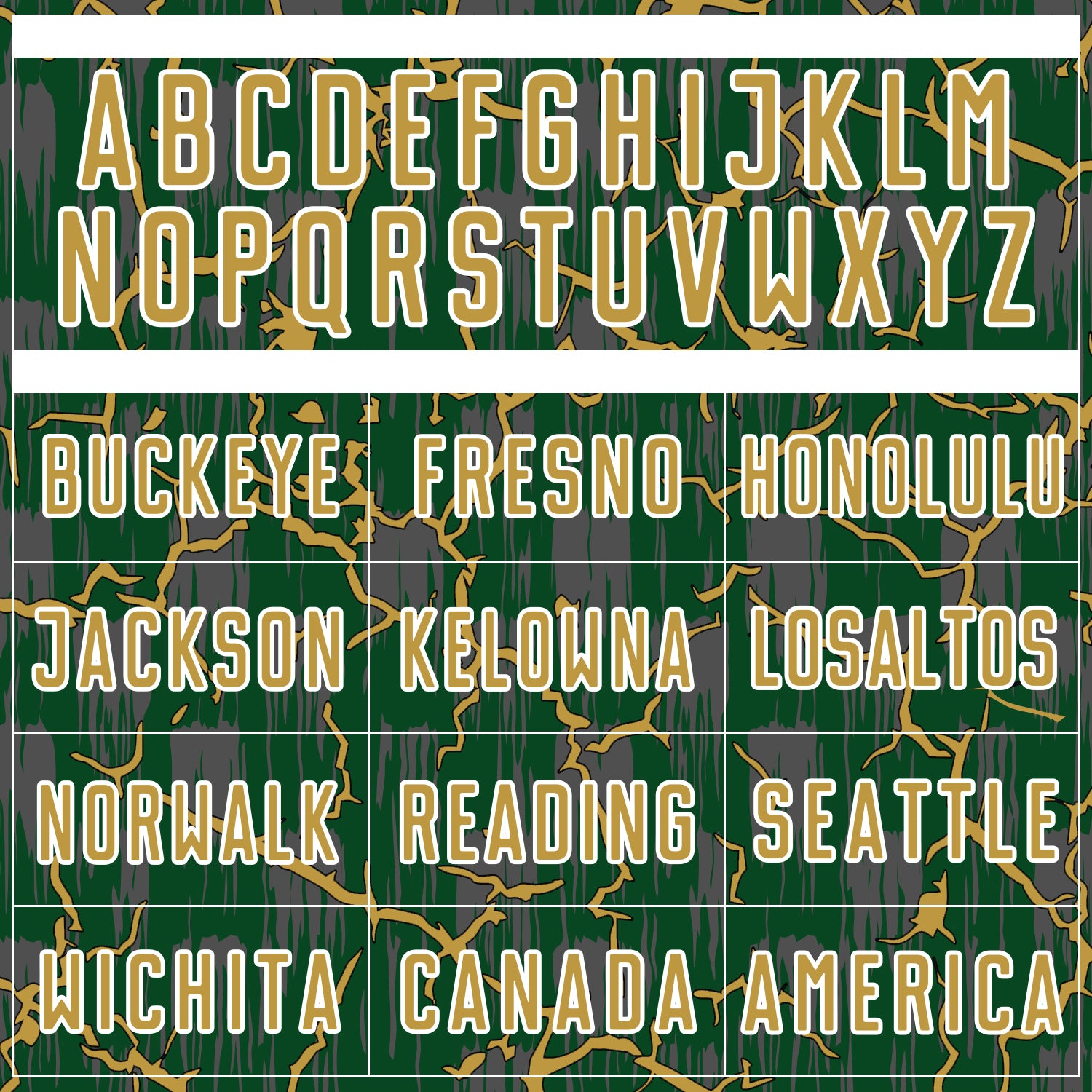 Custom Green Old Gold-White Lightning Sublimation Soccer Uniform Jersey