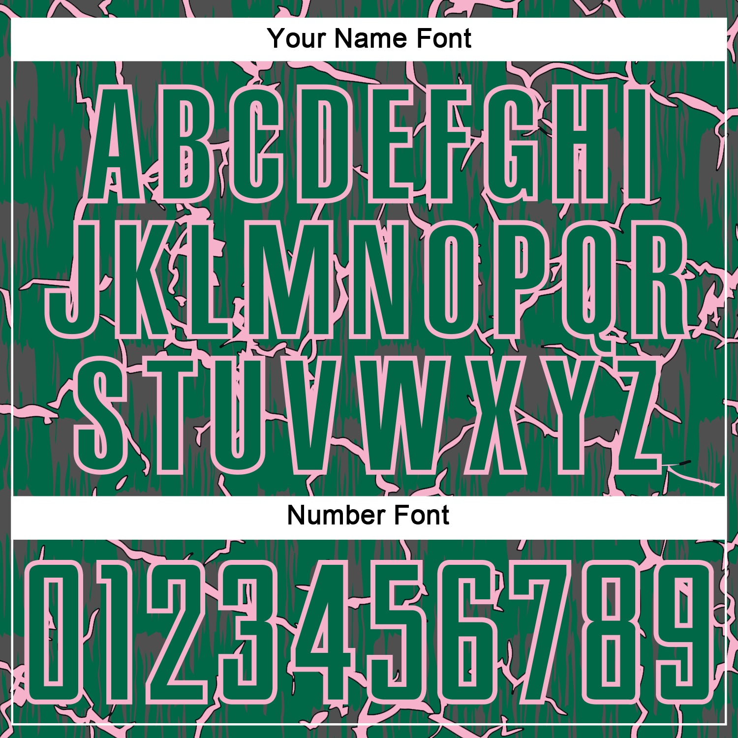 Custom Kelly Green Light Pink Lightning Sublimation Soccer Uniform Jersey