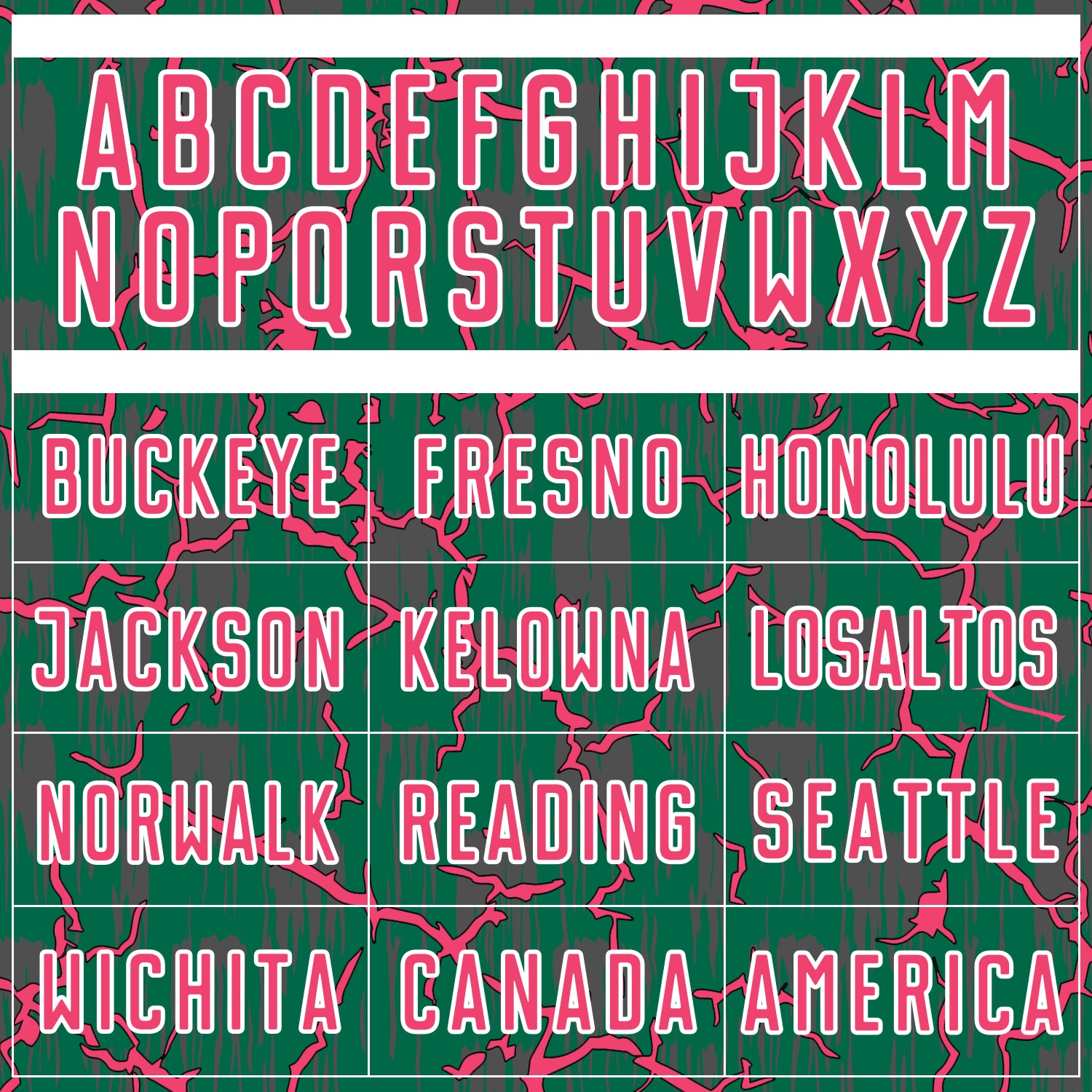 Custom Kelly Green Neon Pink-White Lightning Sublimation Soccer Uniform Jersey