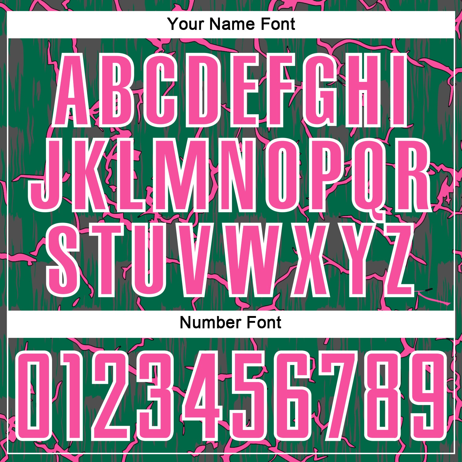 Custom Kelly Green Pink-White Lightning Sublimation Soccer Uniform Jersey