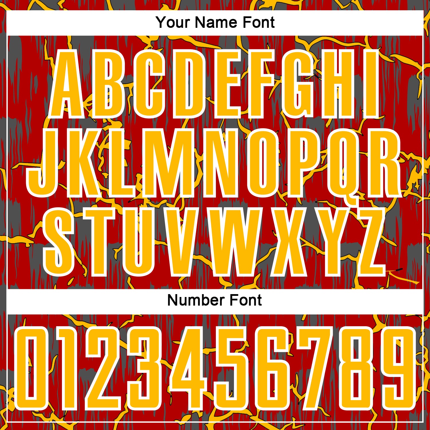 Custom Red Gold-White Lightning Sublimation Soccer Uniform Jersey