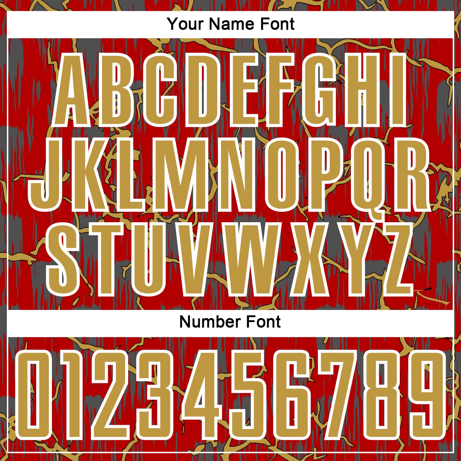 Custom Red Old Gold-White Lightning Sublimation Soccer Uniform Jersey