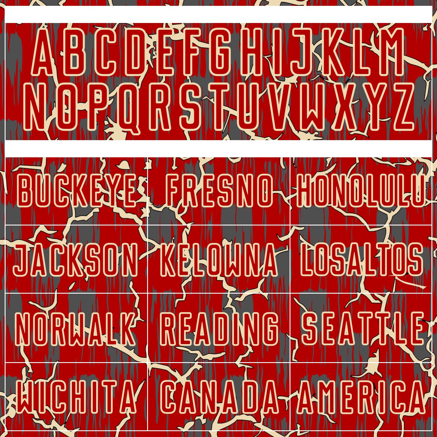 Custom Red Cream Lightning Sublimation Soccer Uniform Jersey