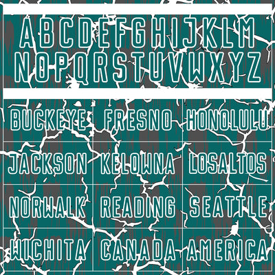 Custom Teal White Lightning Sublimation Soccer Uniform Jersey