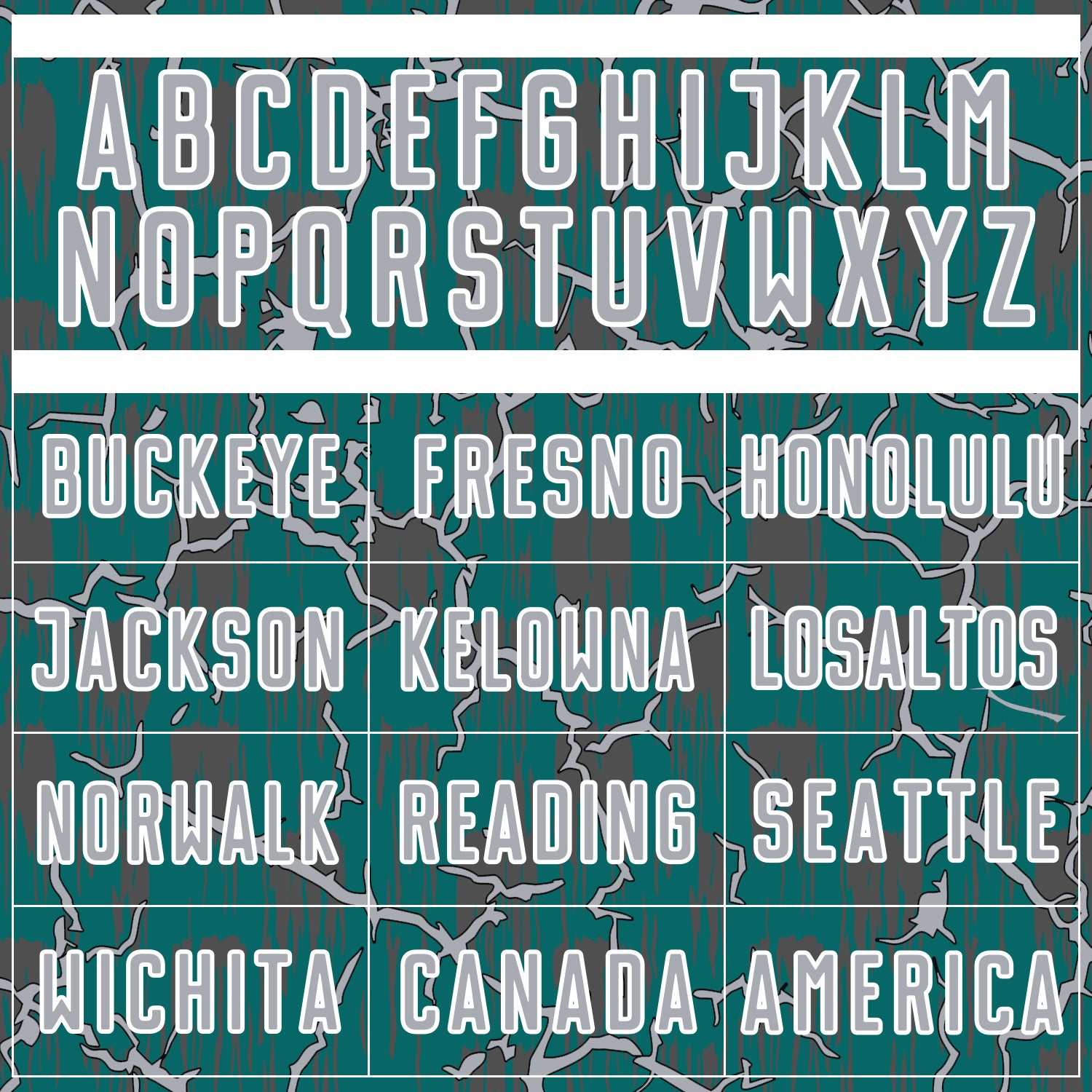 Custom Teal Gray-White Lightning Sublimation Soccer Uniform Jersey