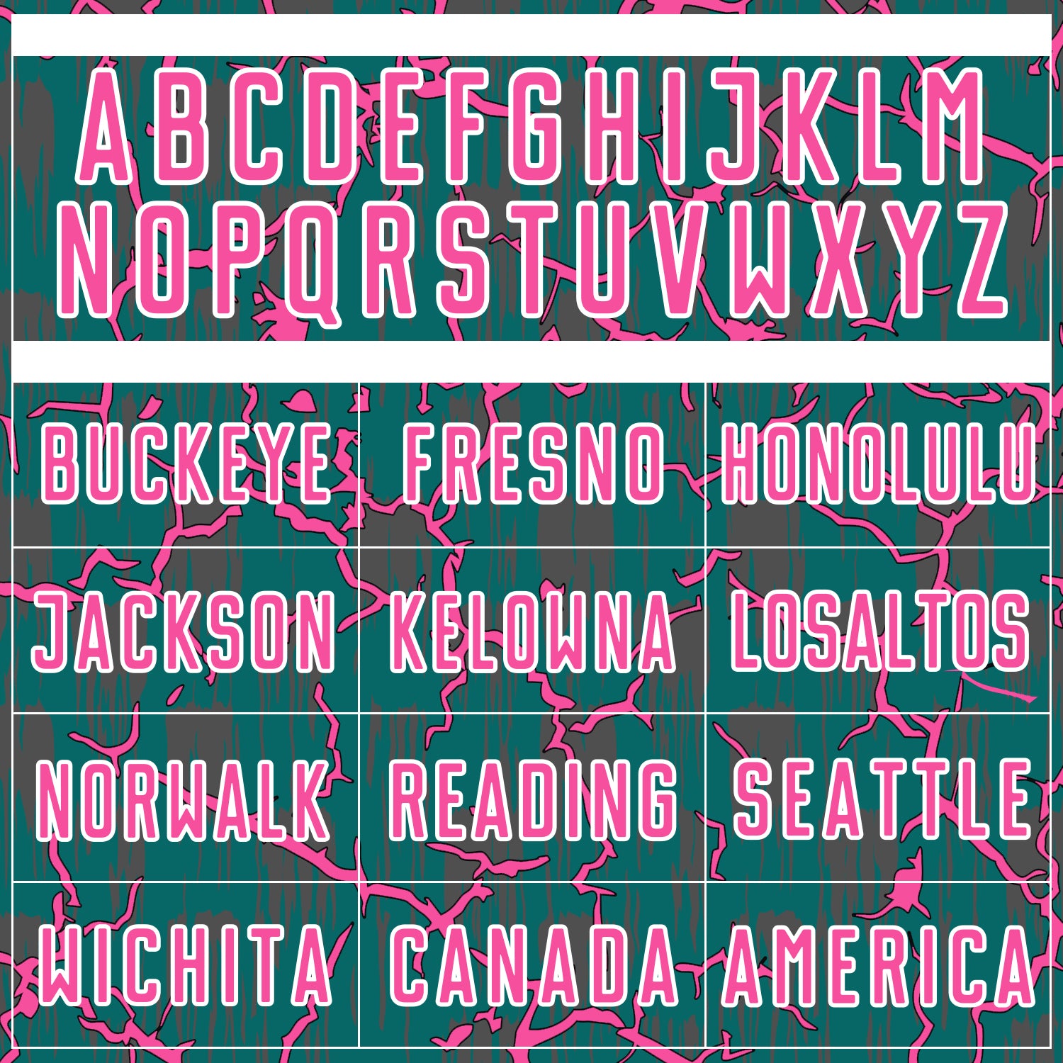 Custom Teal Pink-White Lightning Sublimation Soccer Uniform Jersey