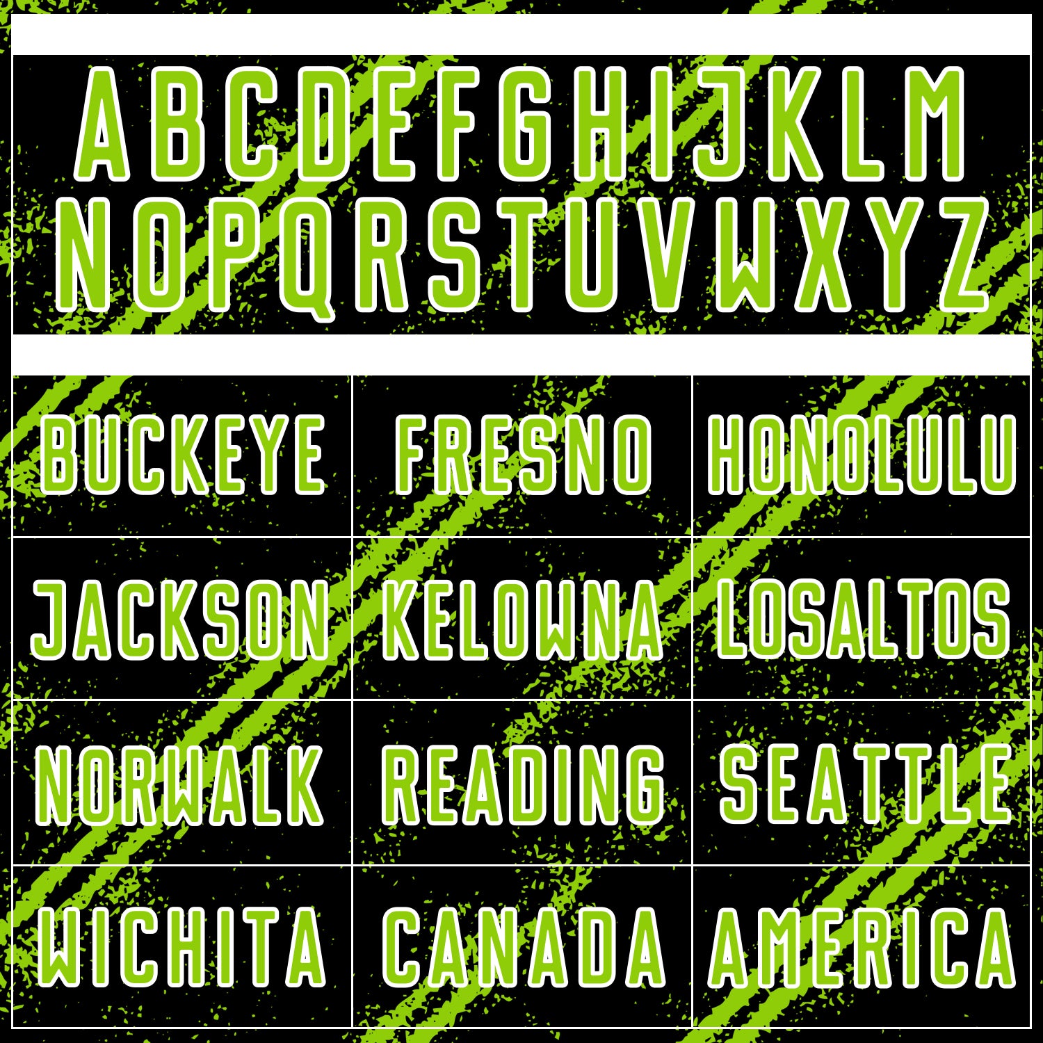 Custom Black Neon Green-White Abstract Fragment Art Splash Sublimation Soccer Uniform Jersey