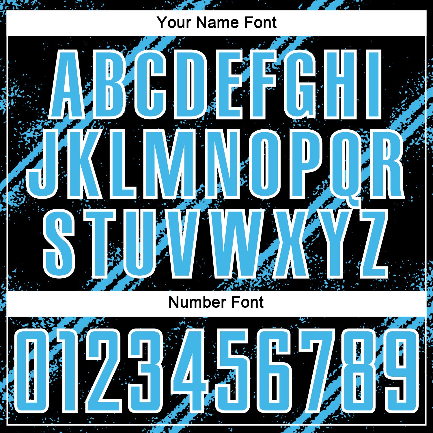 Custom Black Sky Blue-White Abstract Fragment Art Splash Sublimation Soccer Uniform Jersey