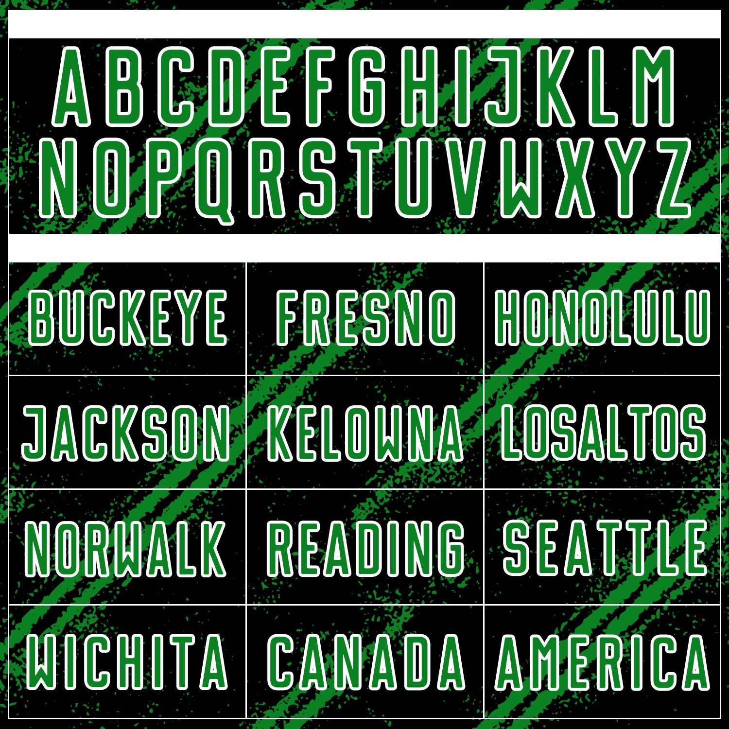 Custom Black Grass Green-White Abstract Fragment Art Splash Sublimation Soccer Uniform Jersey