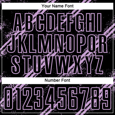 Custom Black Light Purple Abstract Fragment Art Splash Sublimation Soccer Uniform Jersey