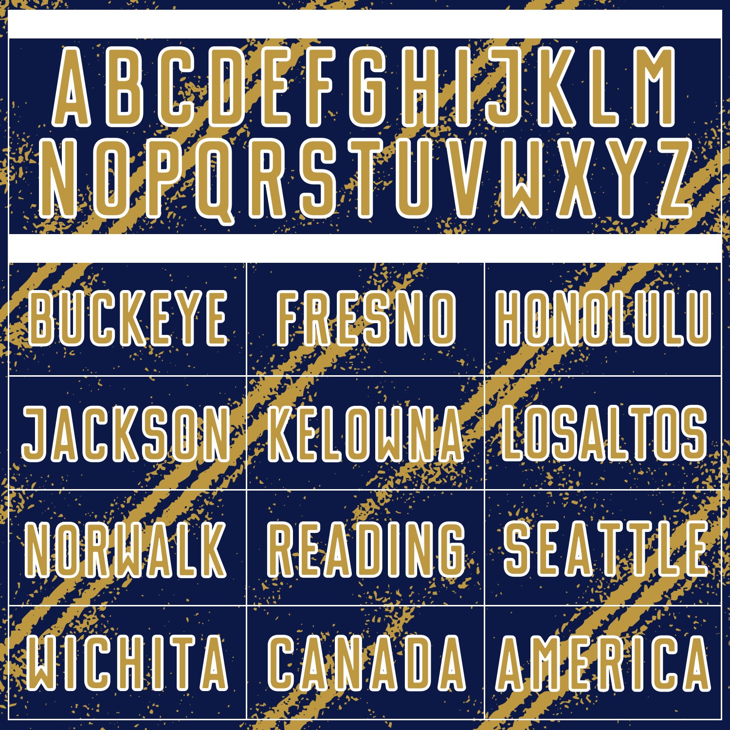 Custom Navy Old Gold-White Abstract Fragment Art Splash Sublimation Soccer Uniform Jersey