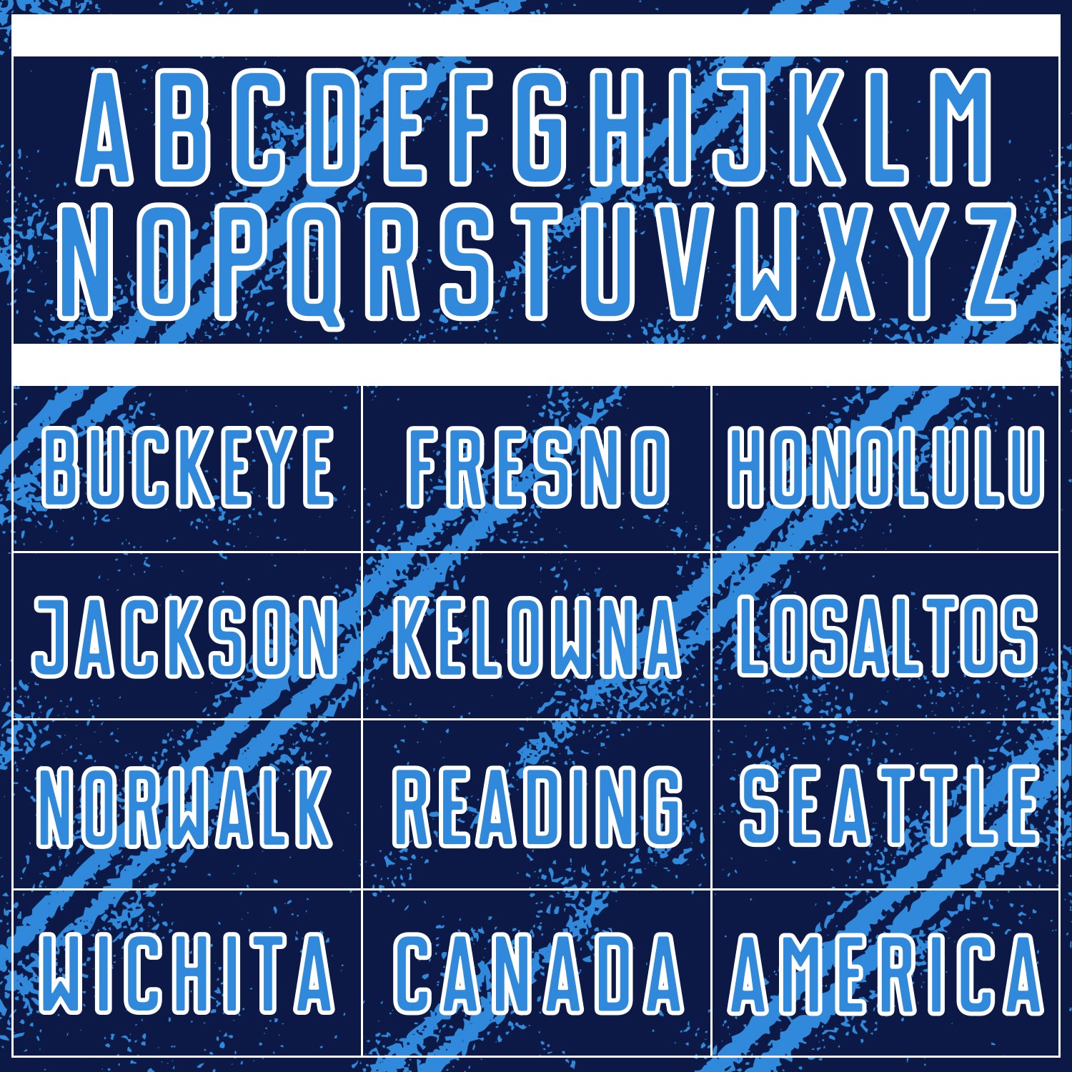 Custom Navy Powder Blue-White Abstract Fragment Art Splash Sublimation Soccer Uniform Jersey