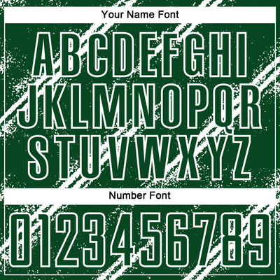 Custom Green White Abstract Fragment Art Splash Sublimation Soccer Uniform Jersey