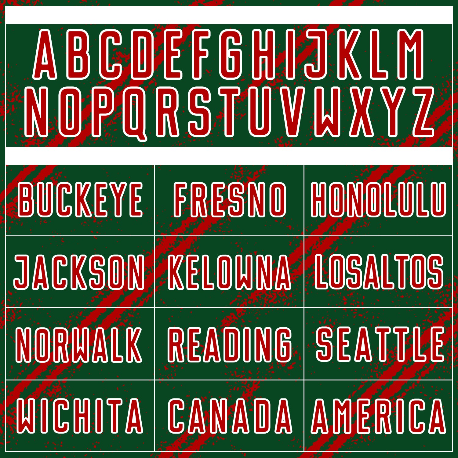 Custom Green Red-White Abstract Fragment Art Splash Sublimation Soccer Uniform Jersey