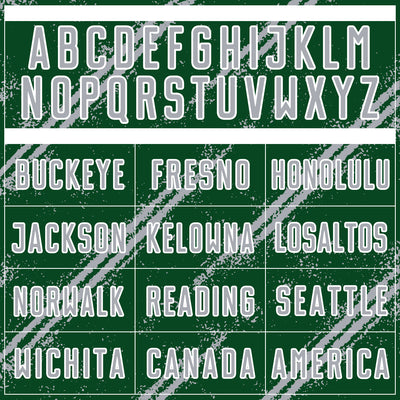 Custom Green Gray-White Abstract Fragment Art Splash Sublimation Soccer Uniform Jersey