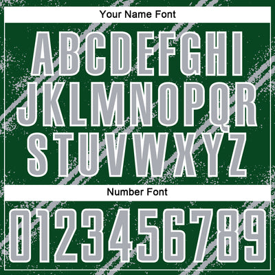 Custom Green Gray-White Abstract Fragment Art Splash Sublimation Soccer Uniform Jersey