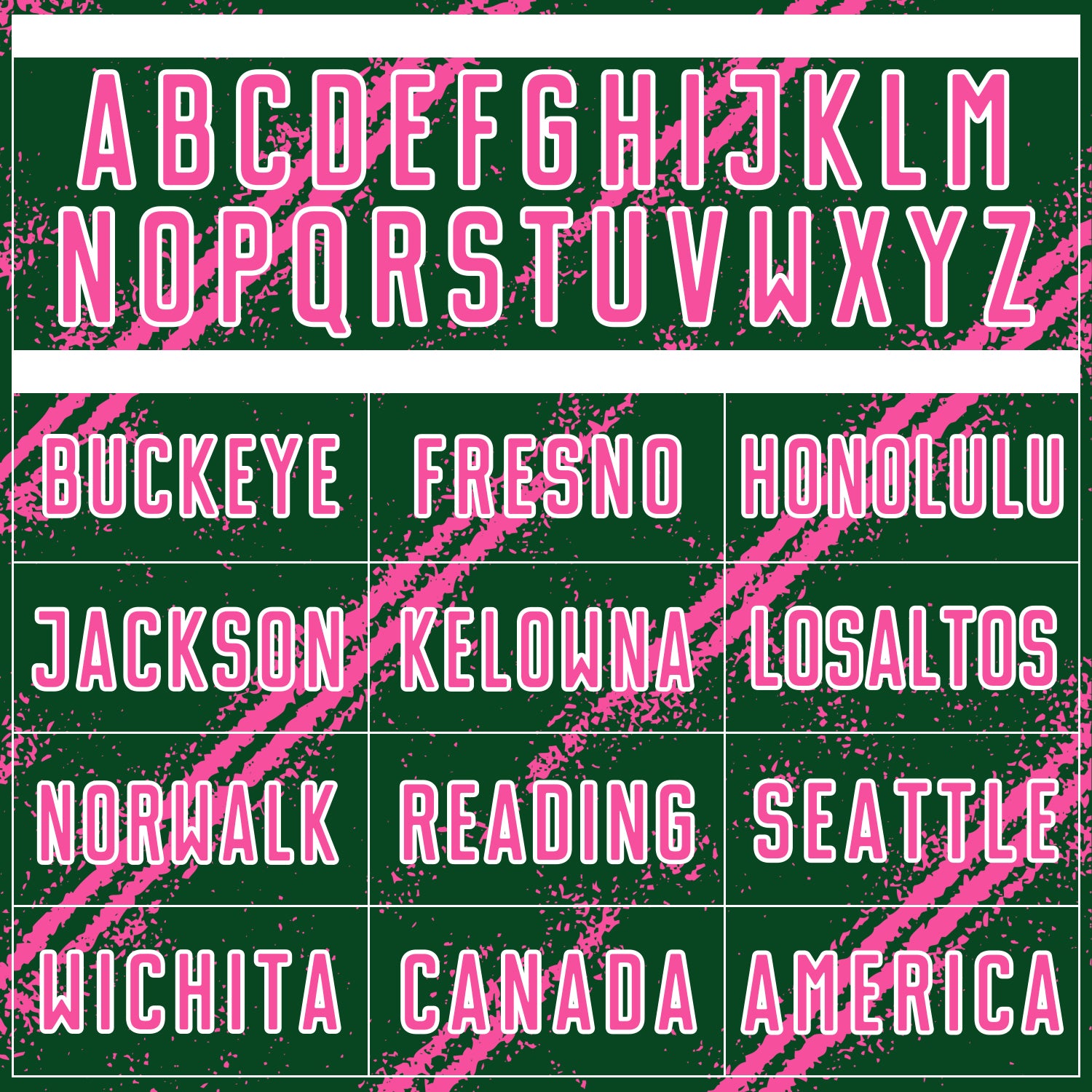 Custom Green Pink-White Abstract Fragment Art Splash Sublimation Soccer Uniform Jersey