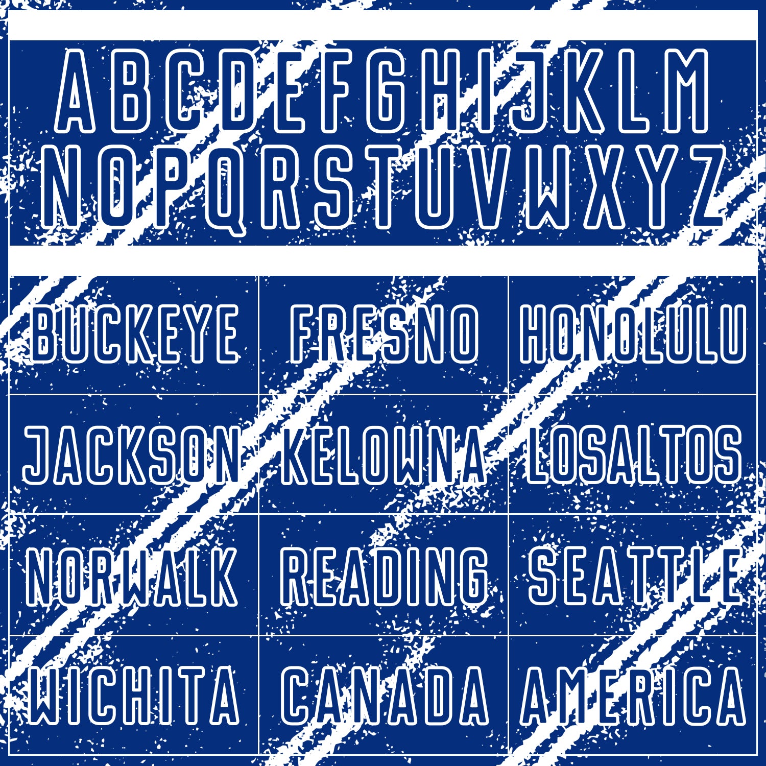 Custom Royal White Abstract Fragment Art Splash Sublimation Soccer Uniform Jersey