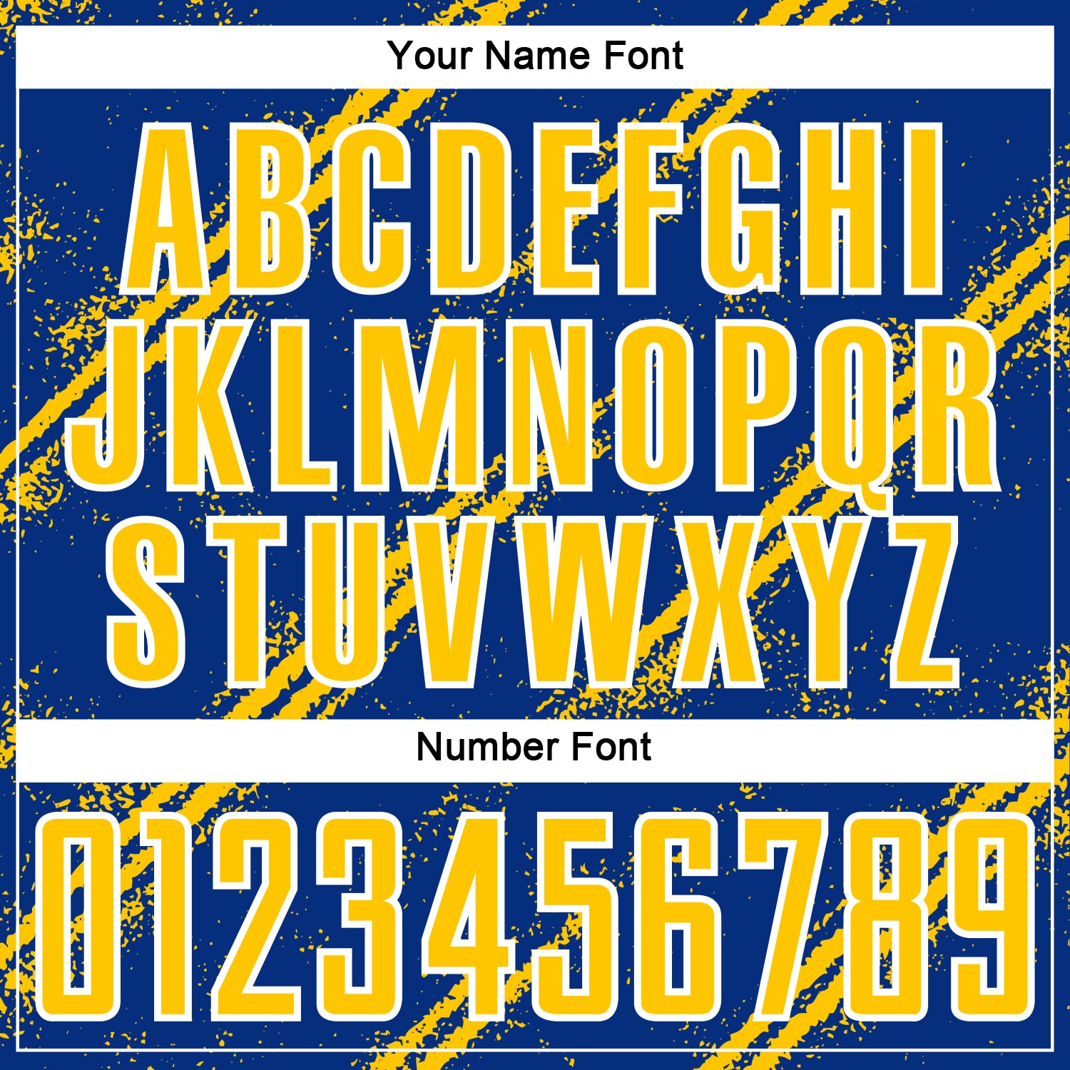 Custom Royal Yellow-White Abstract Fragment Art Splash Sublimation Soccer Uniform Jersey