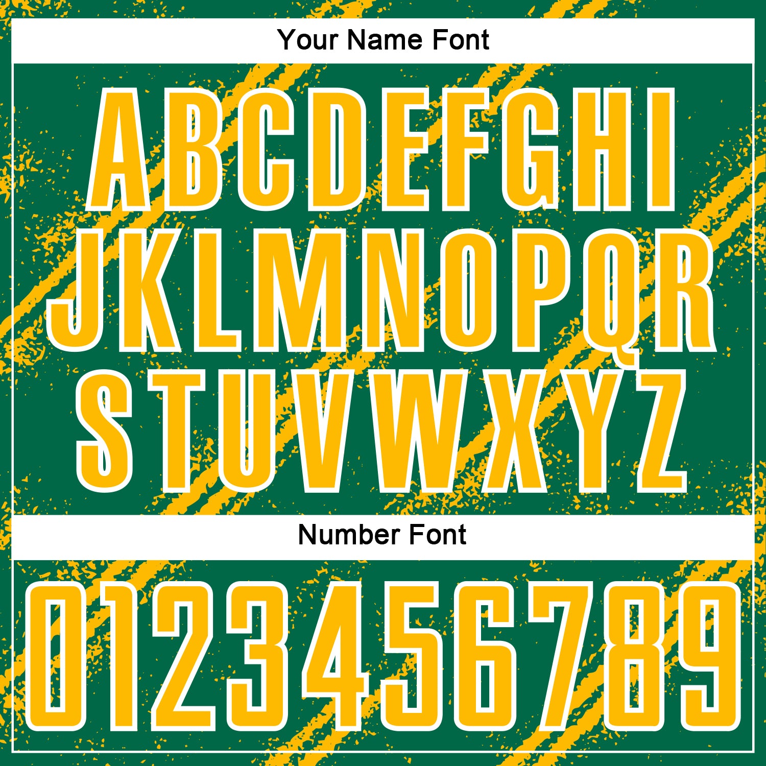 Custom Kelly Green Gold-White Abstract Fragment Art Splash Sublimation Soccer Uniform Jersey